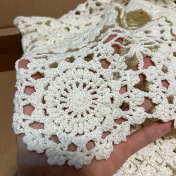 Crochet dress s/m  vintage dress chic - Picture 5 of 5